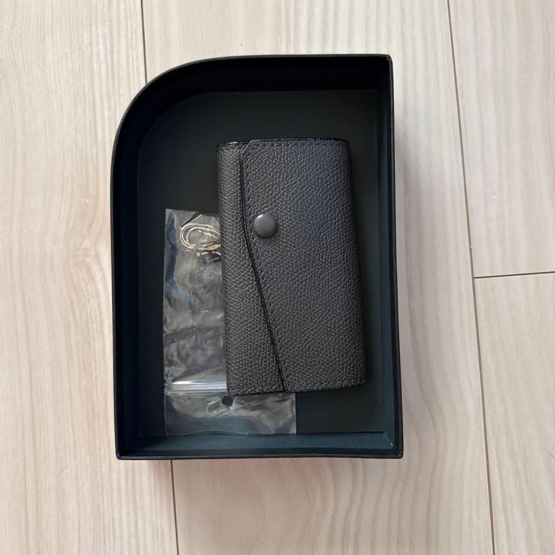 【美品箱付き】Valextra レザー キーケース