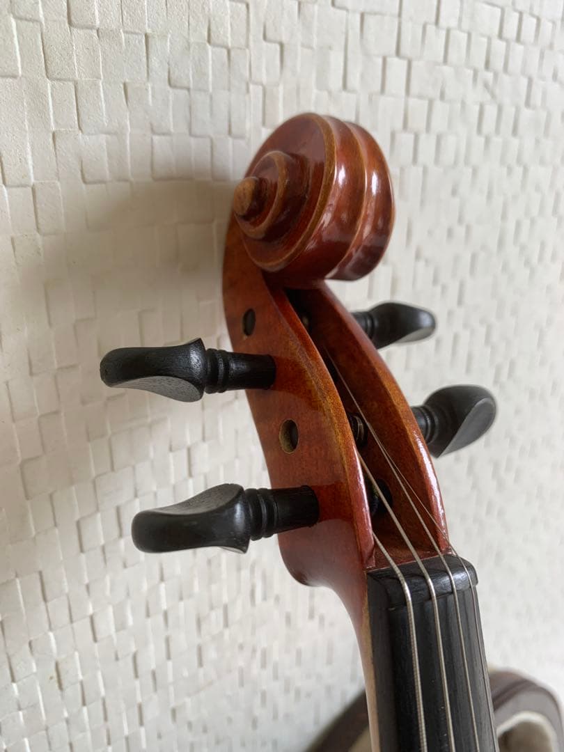 SUZUKI バイオリン 虎杢 No360 1/8 1978 弓 SHIMORA