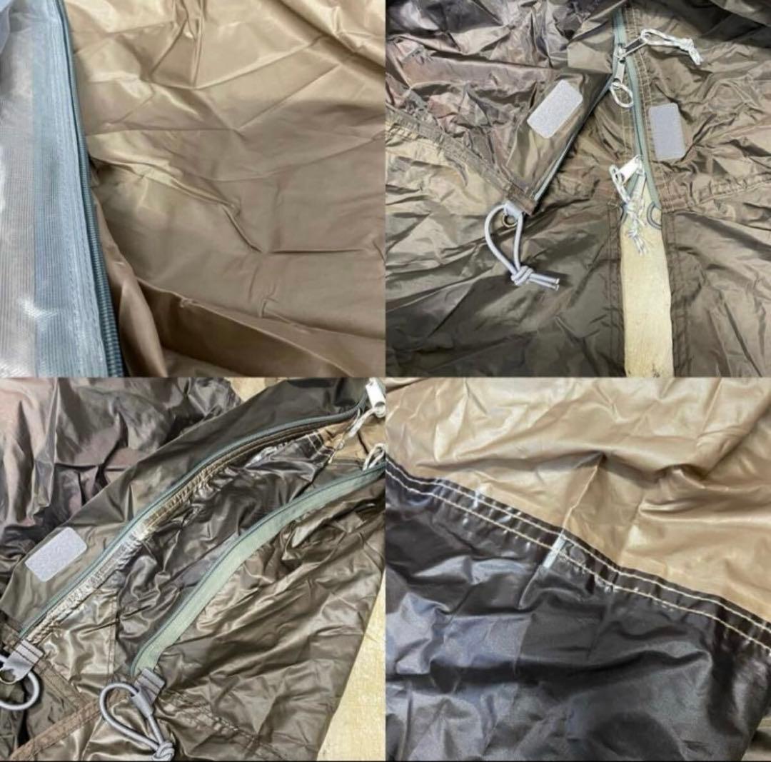 テントファクトリー 2Rスクリーンテント aoba450 新品マット2種類付き！