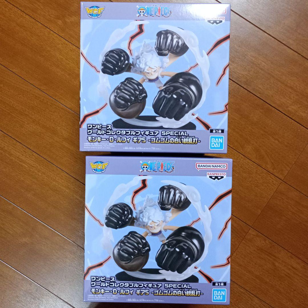 ワンピース ワーコレ SPECIAL ルフィ ギア5 ニカ ゴムゴムの白い銃乱打