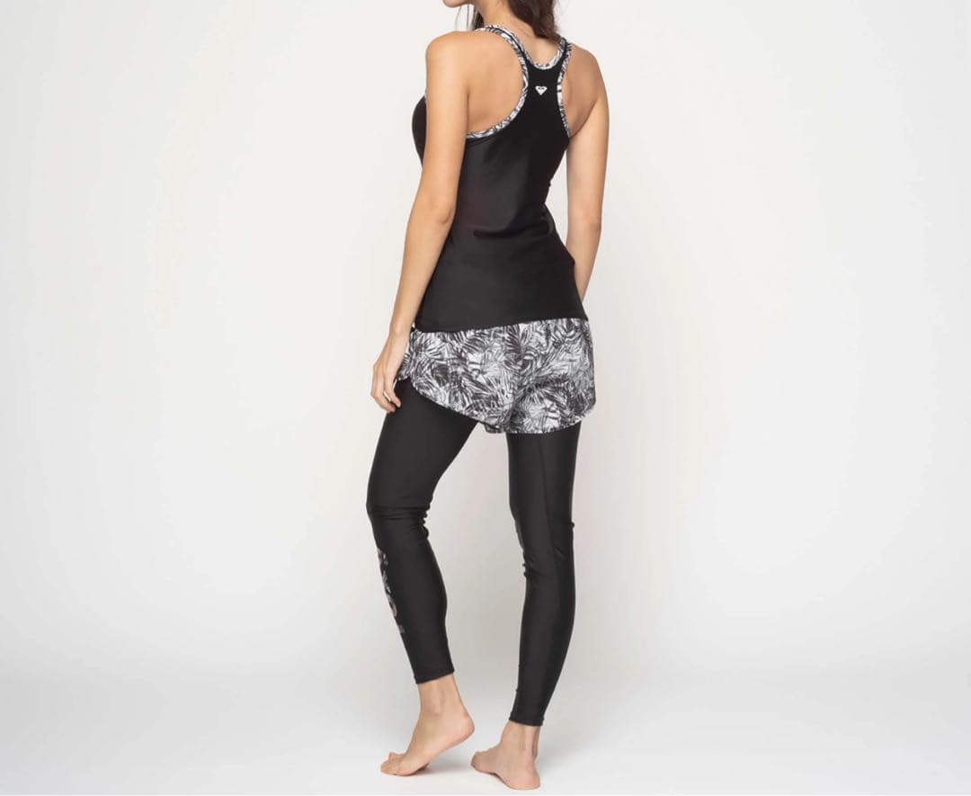 roxy レディース　フィットネス水着セット　黒　L