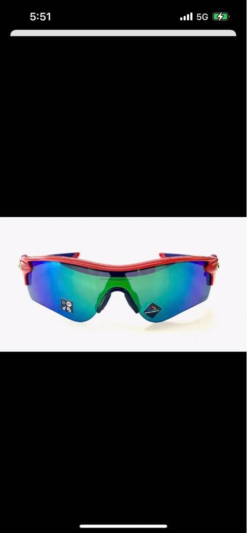 オークリーサングラス　プロ仕様　広島東洋カープ