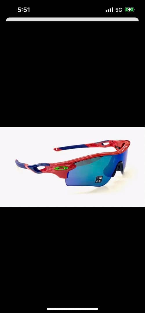 オークリーサングラス　プロ仕様　広島東洋カープ