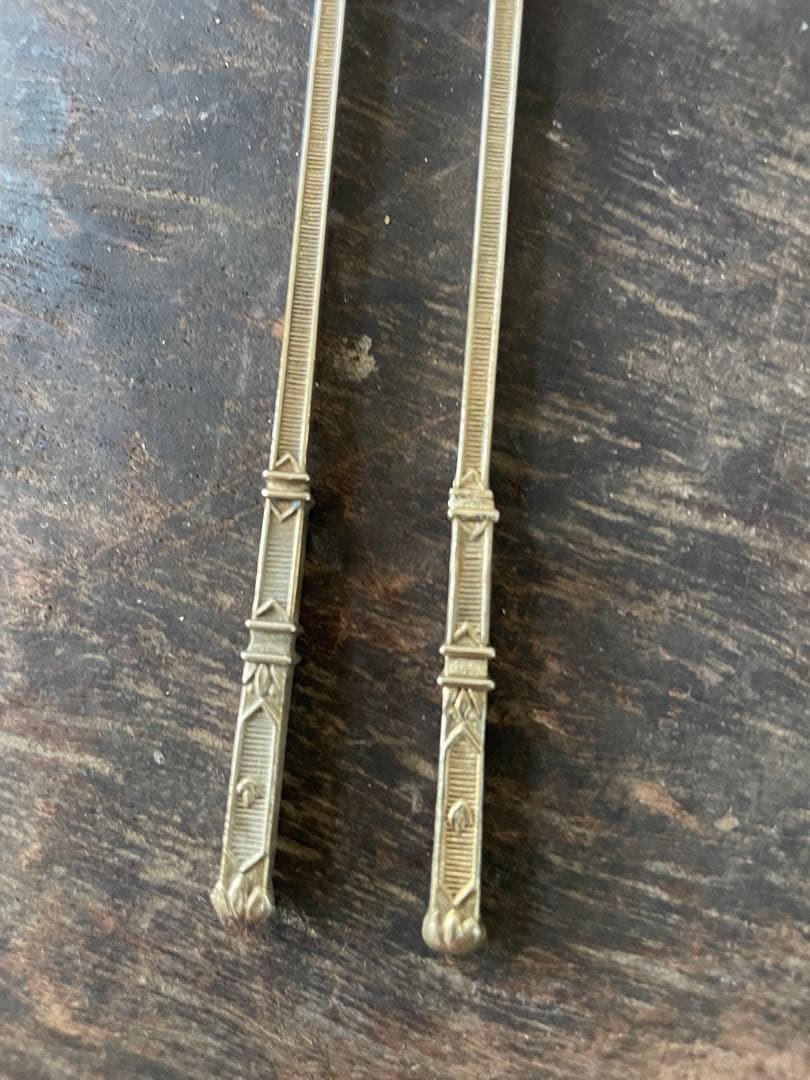 sssssskさま専用 日渓美佐江 真鍮 ナイフ フォーク