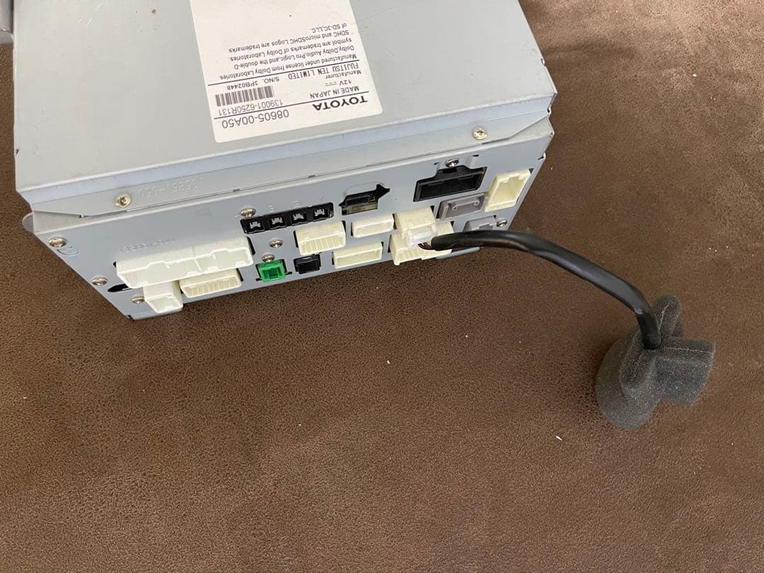 NSZT-W66T トヨタ純正ナビ 2017年の地図データ