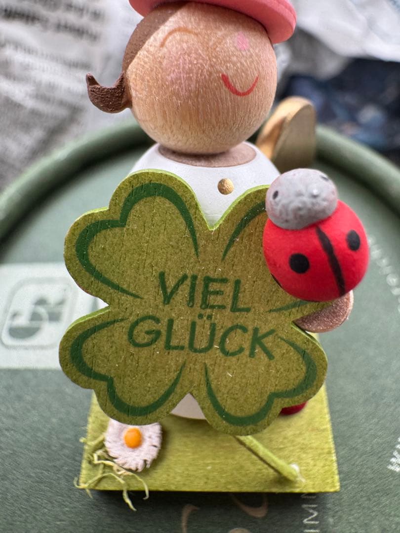 ギュンターライヒェル てんとう虫 クローバー 天使 L10899