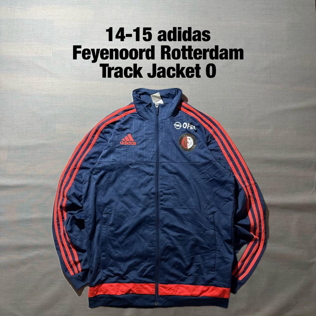 14-15 adidas フェイエノールト サッカー トラックジャケットジャージ
