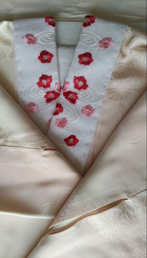 ★紅型振袖/帯/帯揚/帯締/伊達襟/５点セット★おまけ付