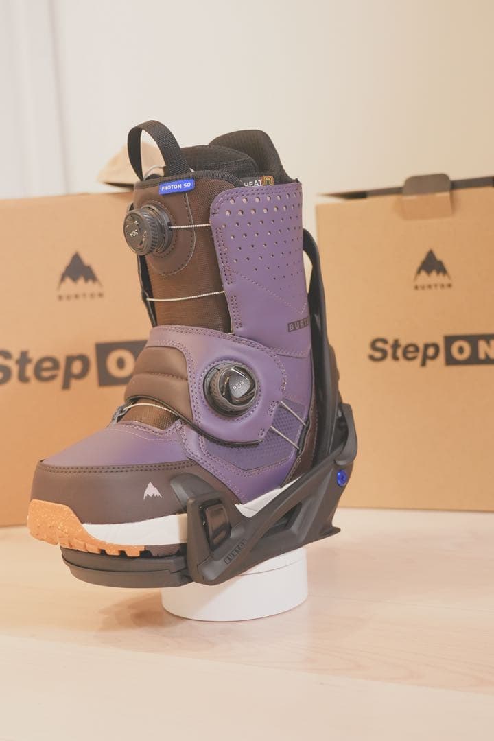 Burton step on Photo wide サイズ8 レア
