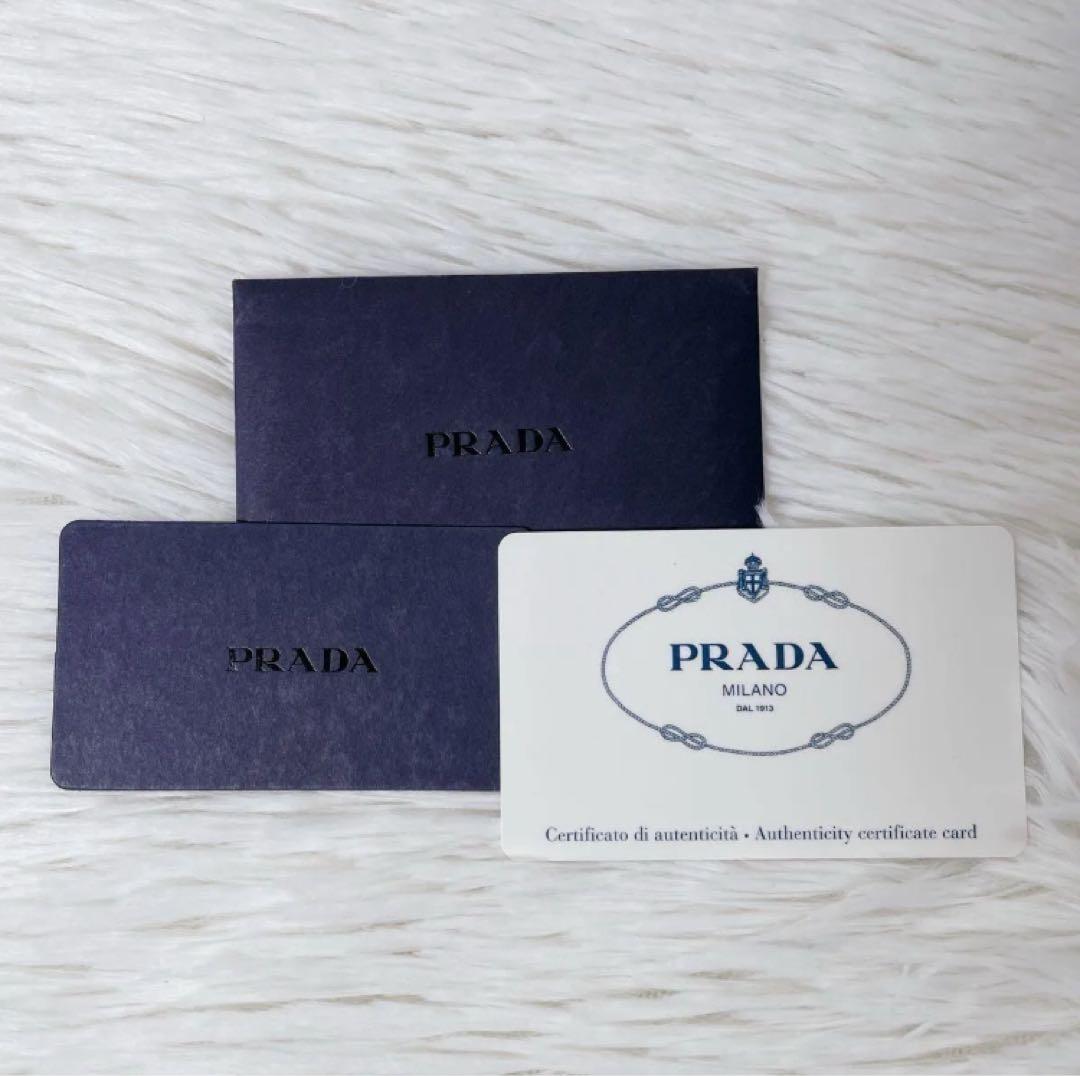 PRADA 6連 キーケース サフィアーノレザー トライアングル オレンジ