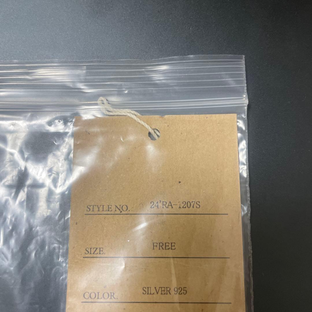 RATS ラッツ TAIL EARRINGS SILVER