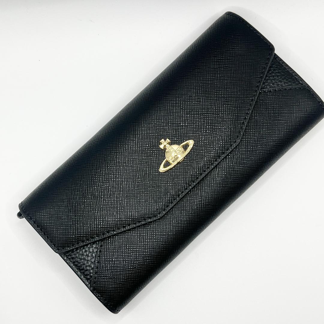 人気 未使用 Vivienne Westwood 黒 定番 ブラック 大容量
