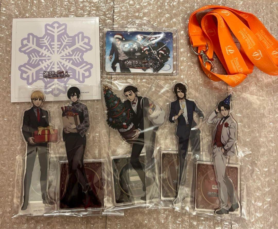 進撃の巨人 リヴァイ アクリルスタンド 池袋サンシャインシティ