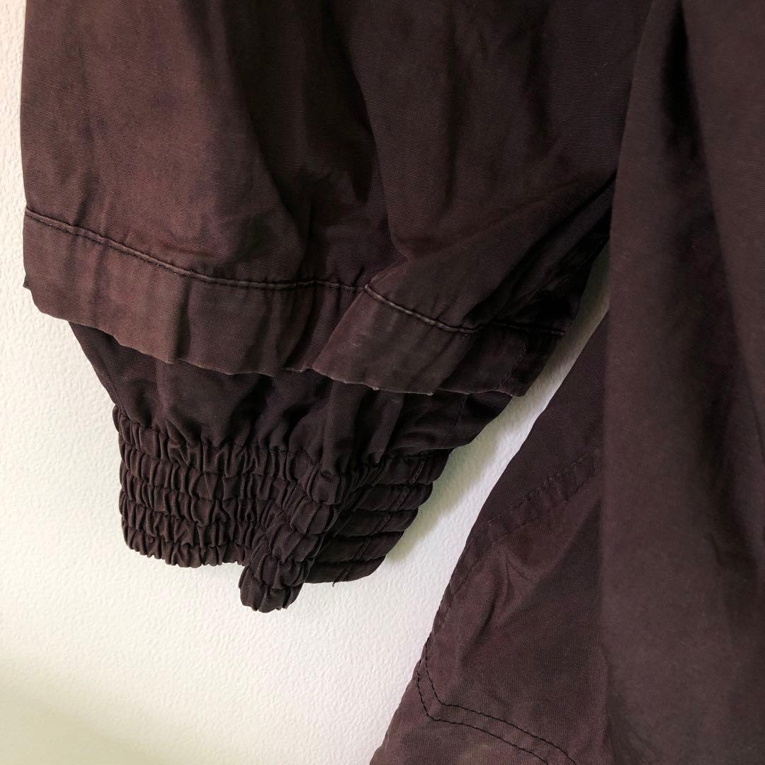 FINAL HOME 古着 ファスナーディテール モッズコート フード付