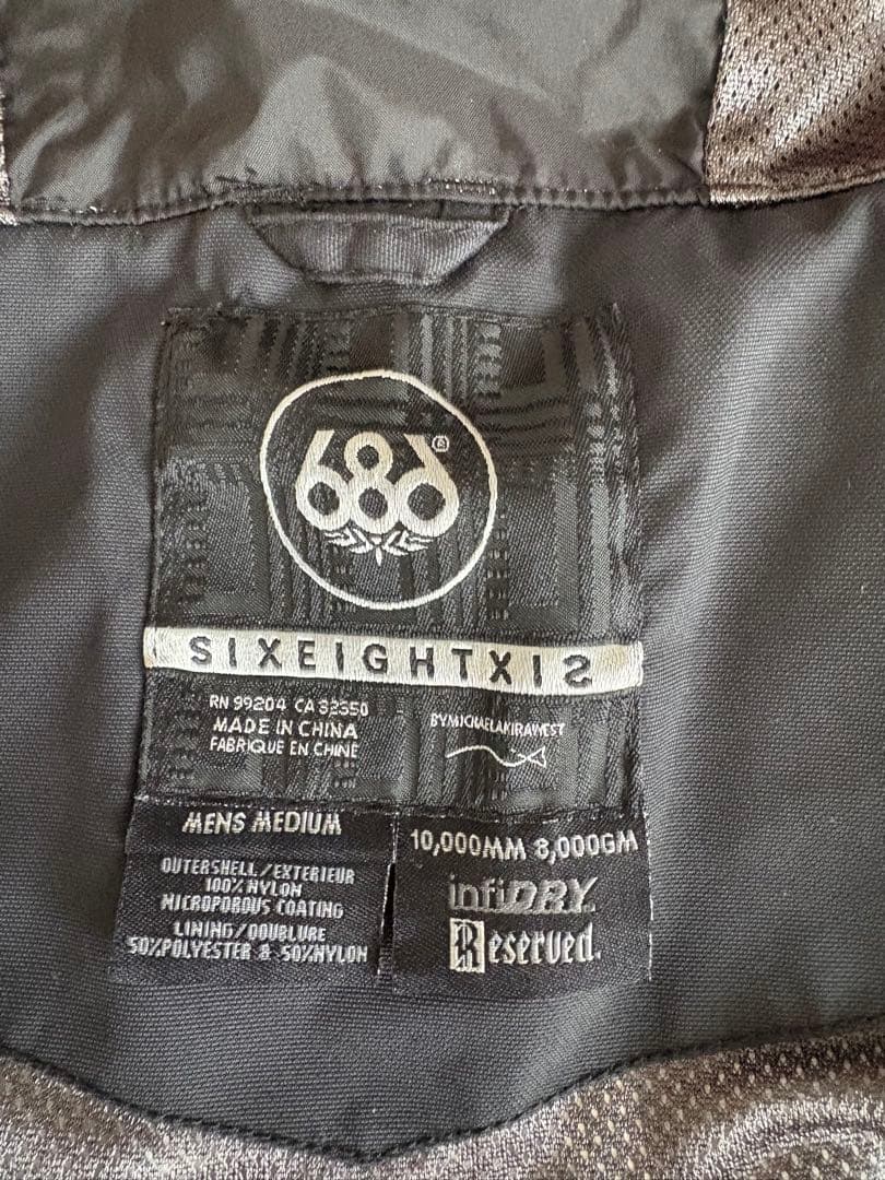 686 スノーボードウェアセット