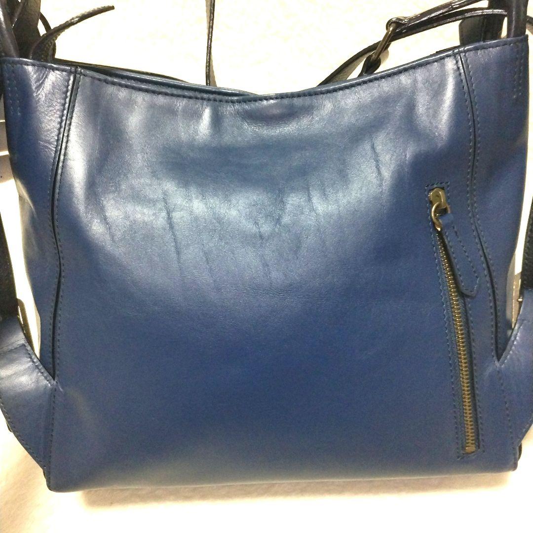 【レア】マザーハウス ヨゾラM ミリング レザー 2way リュック 希少カラー