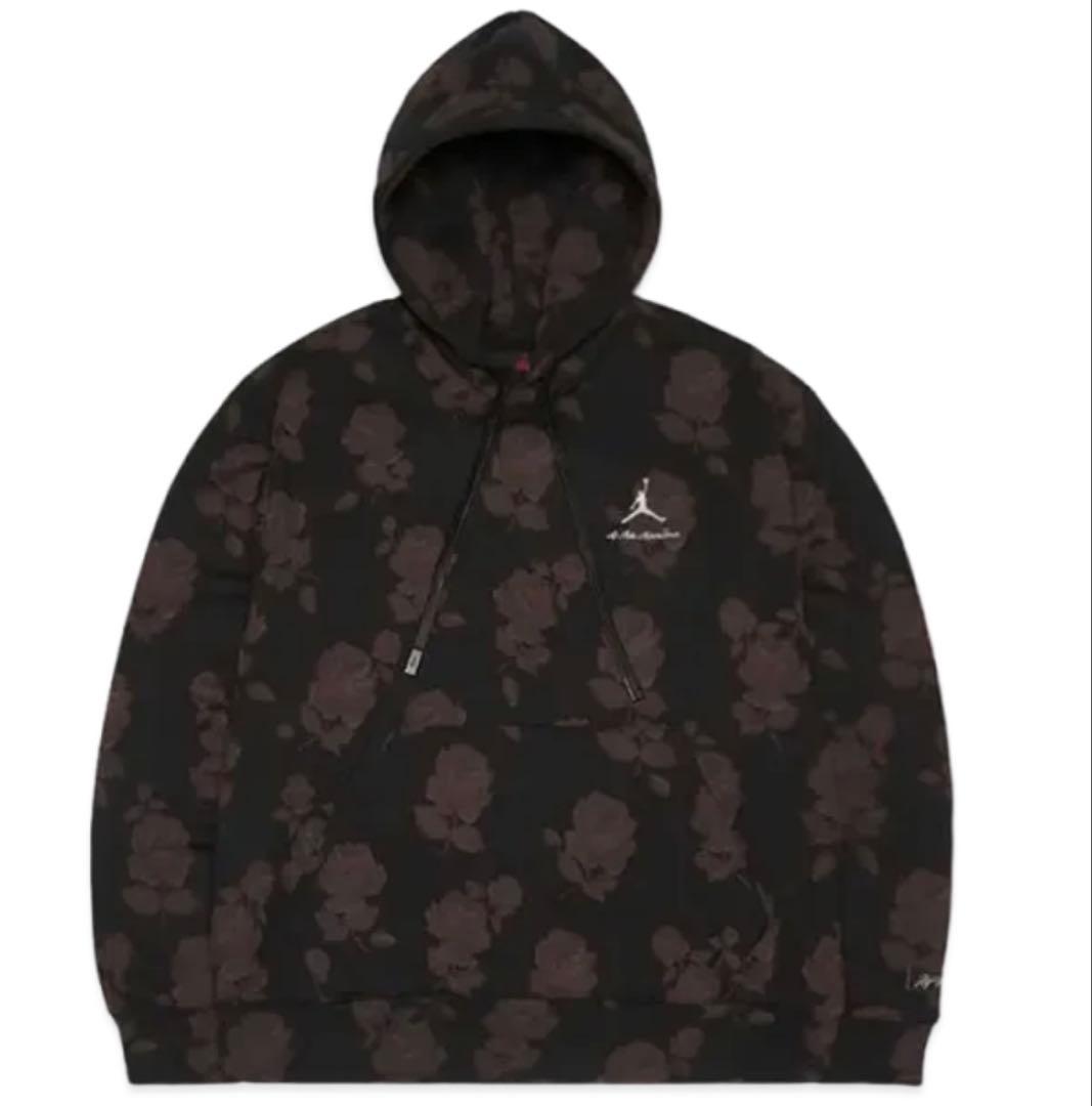ジョーダン✖️アママニエールオールオーバープリントフリースパーカー