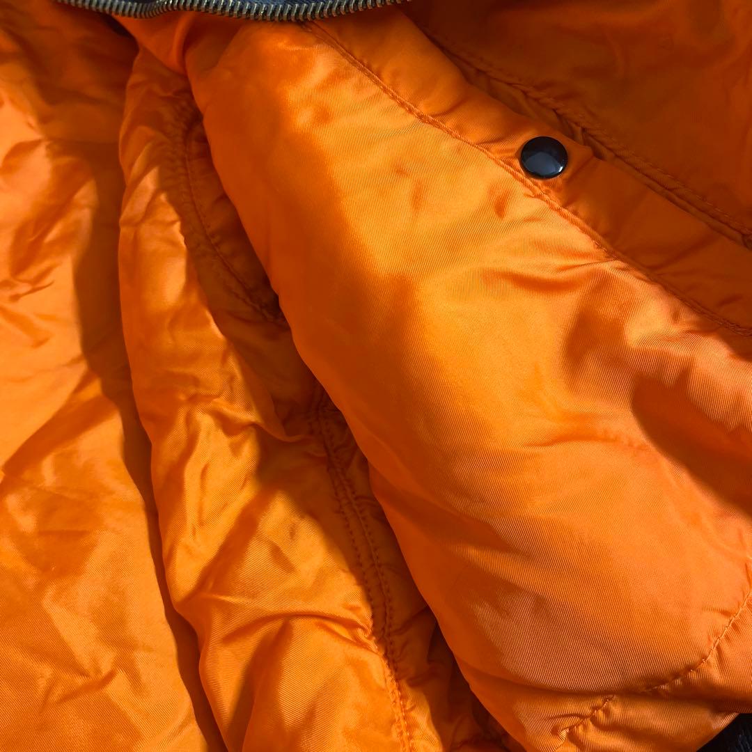 90s アルファ MA-1 サイズL ブラック フライトジャケット USA製