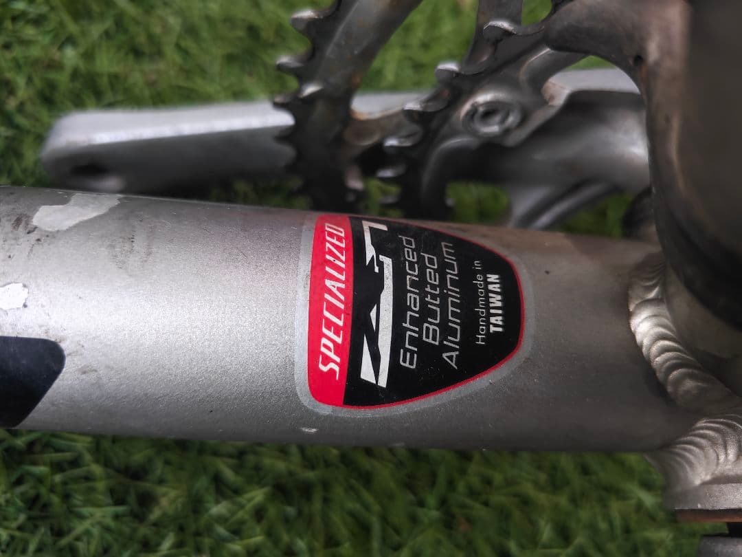 SPECIALIZED アルミフレーム、カーボンフォークXSアレー７００C