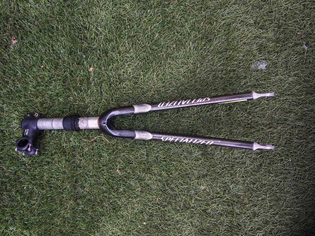 SPECIALIZED アルミフレーム、カーボンフォークXSアレー７００C