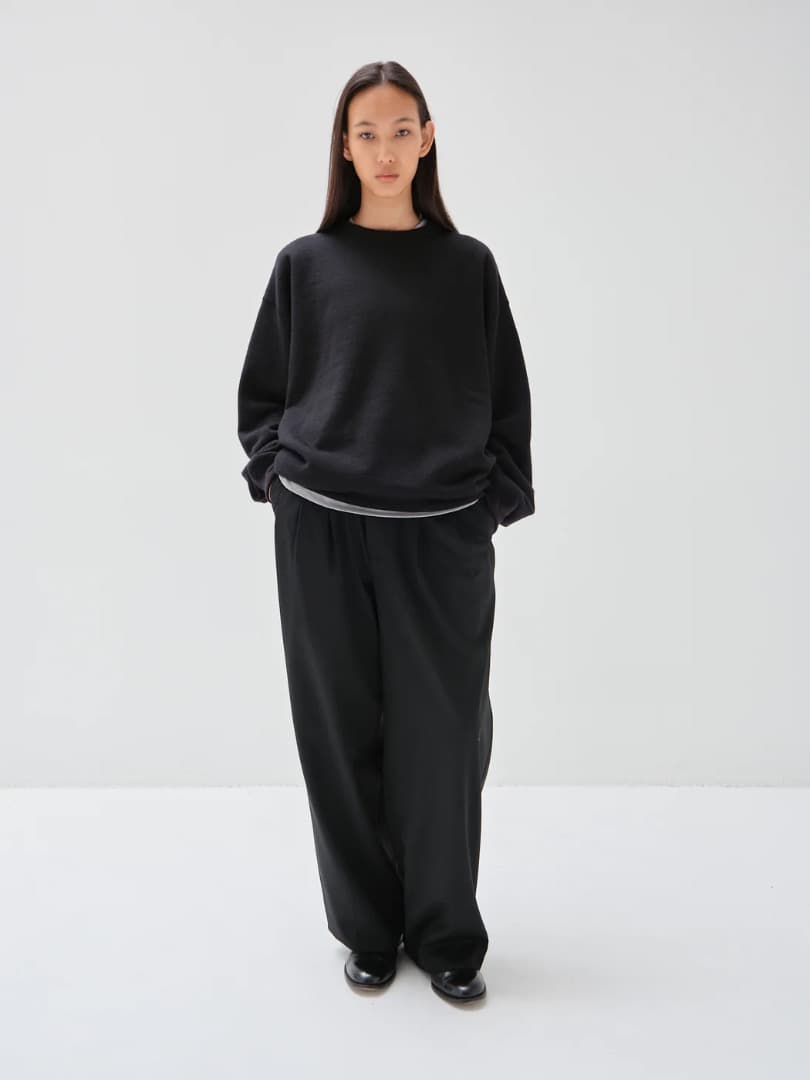 cash & barba ベビーソモウフリース クルー Black 1 新品