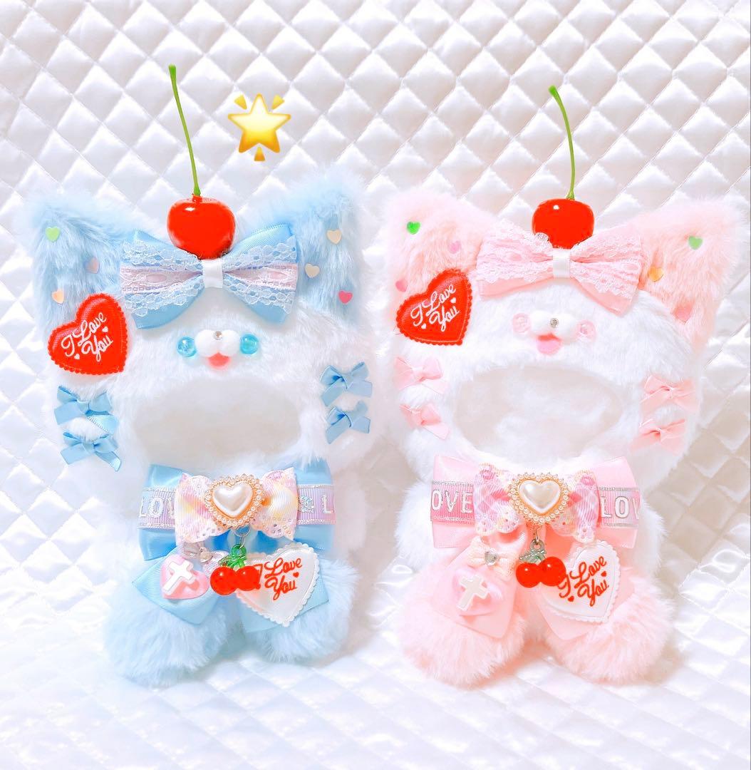 着ぐるみ ねこ おすわり ぬい服 12cm マスコット ちびぐるみ 214a