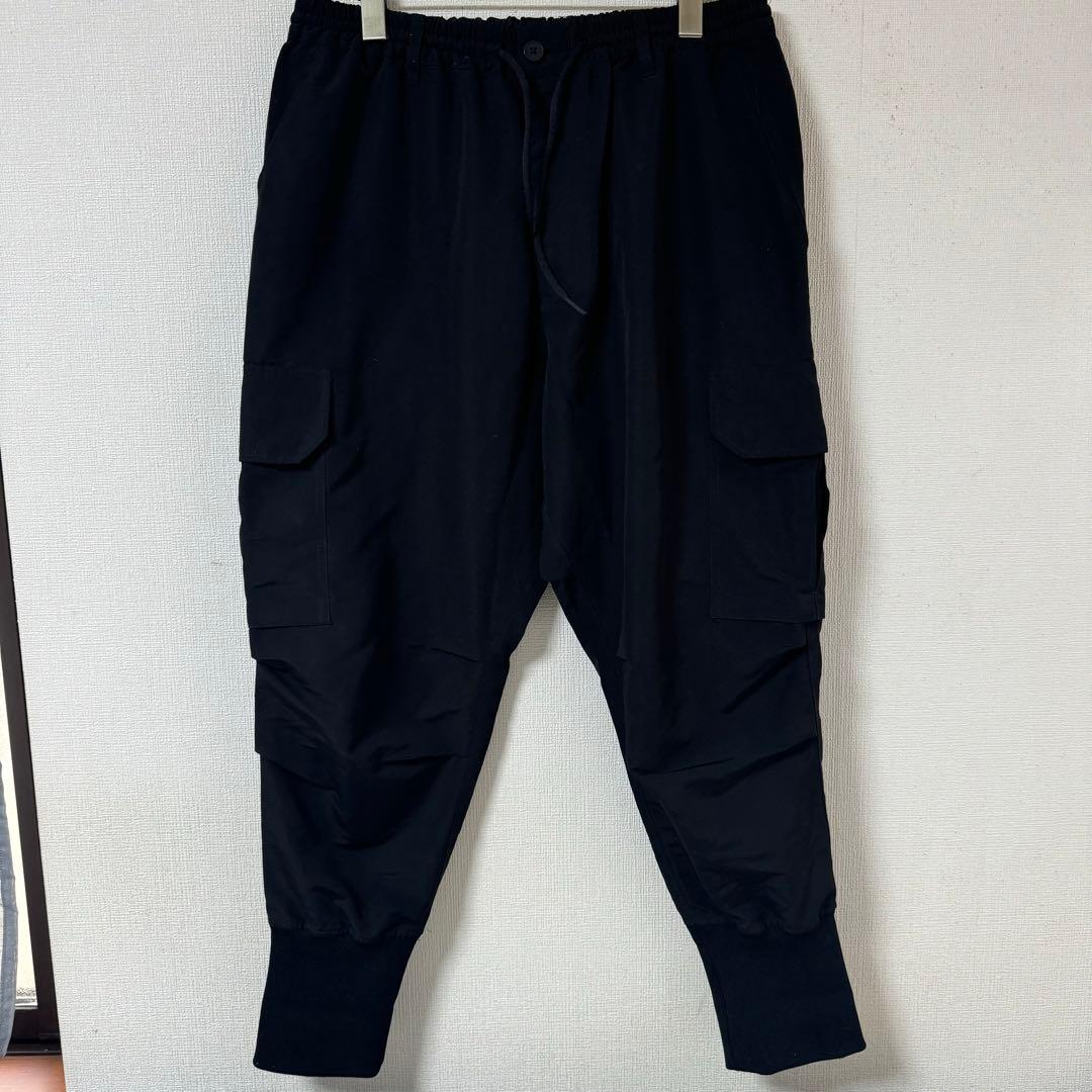 極美品　Y-3 イージーパンツ　ジョガーパンツ　カーゴパンツ　A2E001 L
