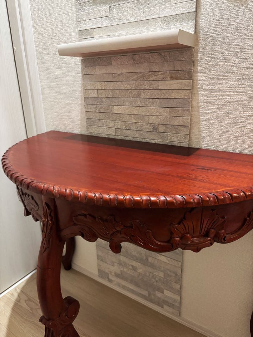 アンティーク コンソール サイドテーブル 猫脚 イタリア