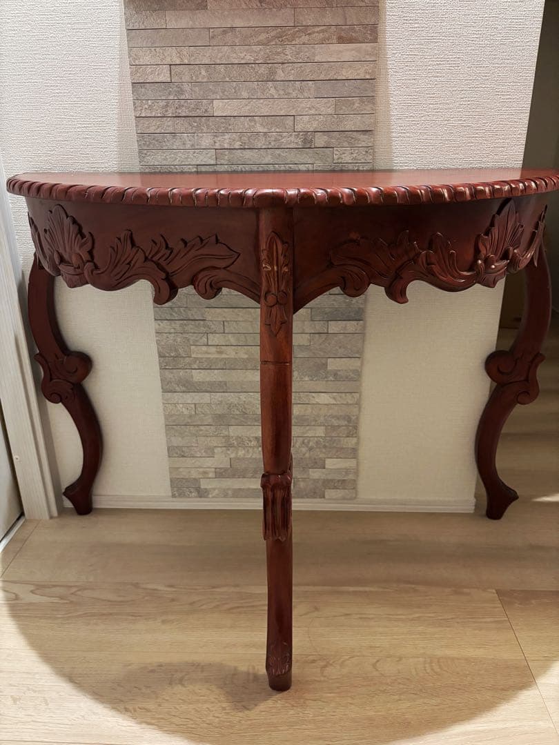 アンティーク コンソール サイドテーブル 猫脚 イタリア