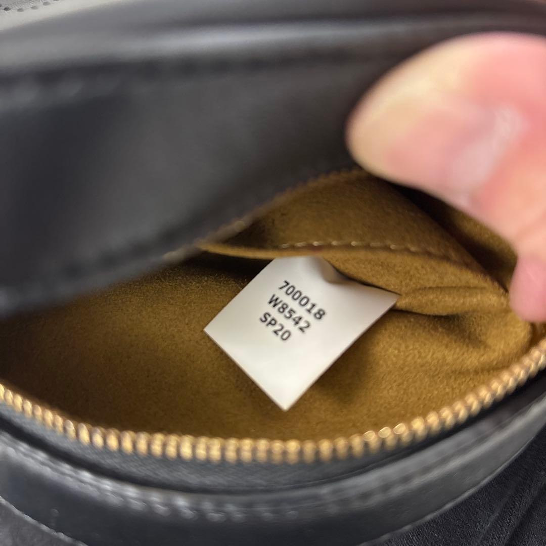 Stella McCartney ラウンドロゴ ミニショルダー ブラック