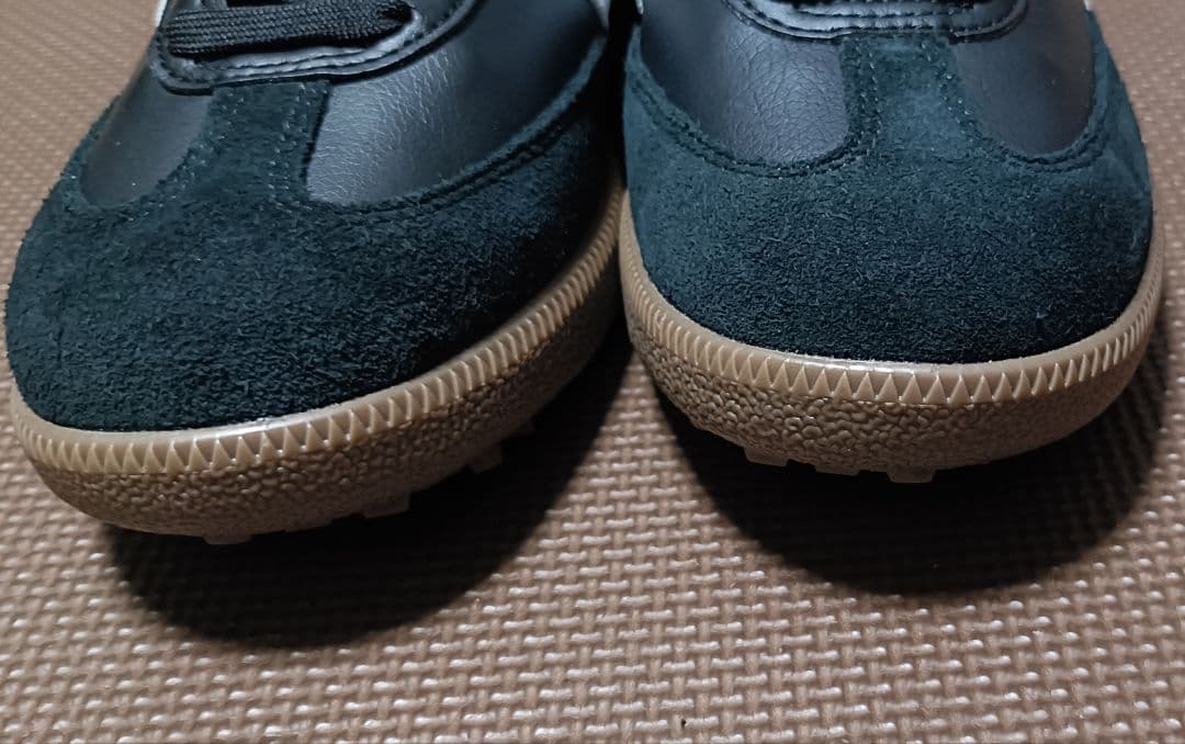 新品未使用☆ALS-122 アディダス SAMBA ゴルフシューズ 黒 25.5