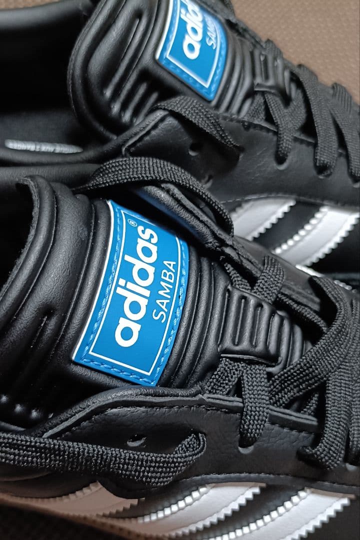 新品未使用☆ALS-122 アディダス SAMBA ゴルフシューズ 黒 25.5