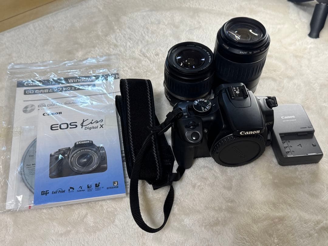 Canon kiss Digital X ダブルレンズセット