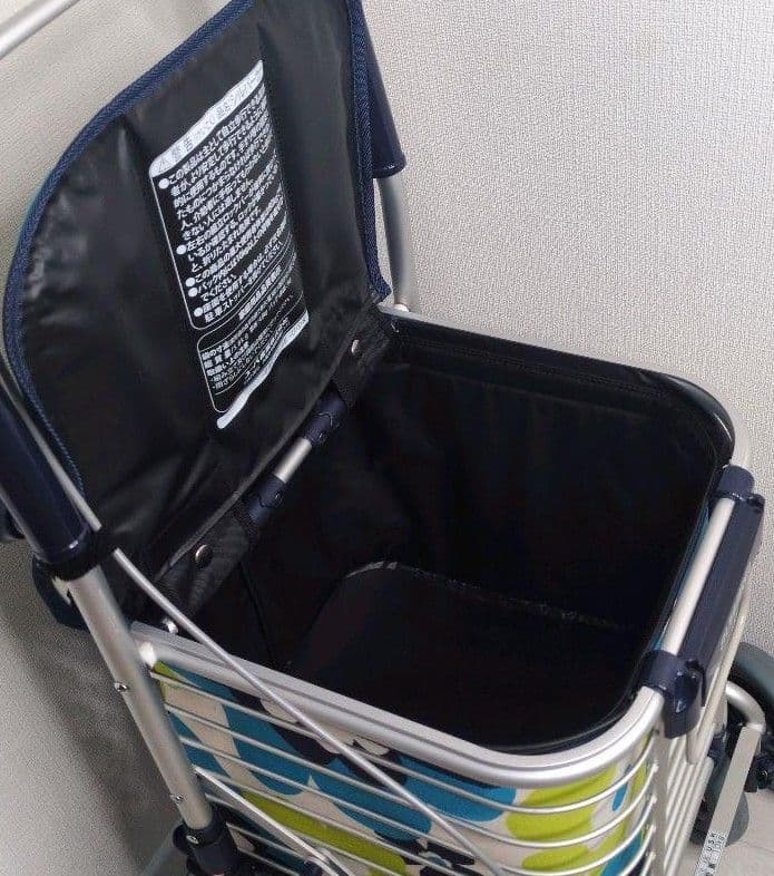 【美品】シルバーカー ショッピングカート スワレル AS-0275