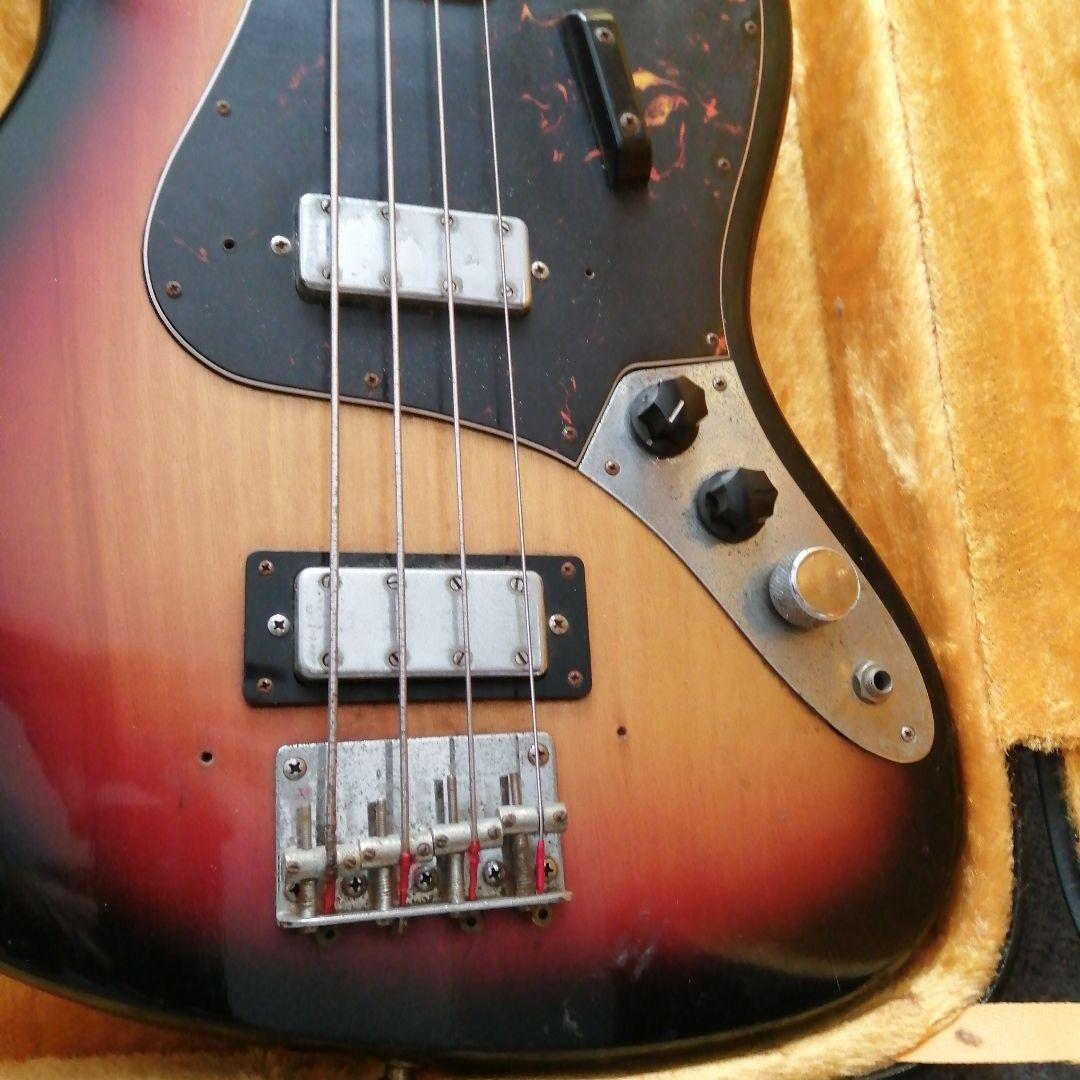 Greco Jazzbass フレットレス加工済み　1978年製