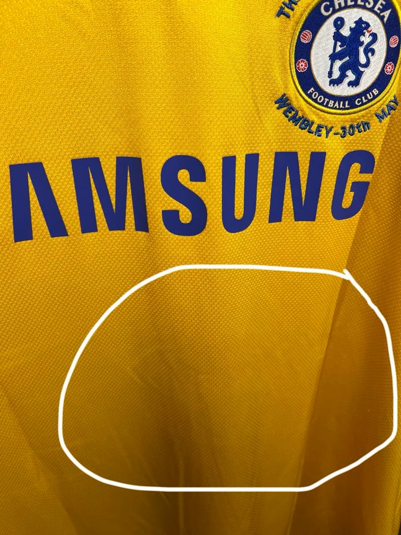 正規品】ドログバ ＃11 チェルシー08／09FA CUP決勝仕様 (3rd)