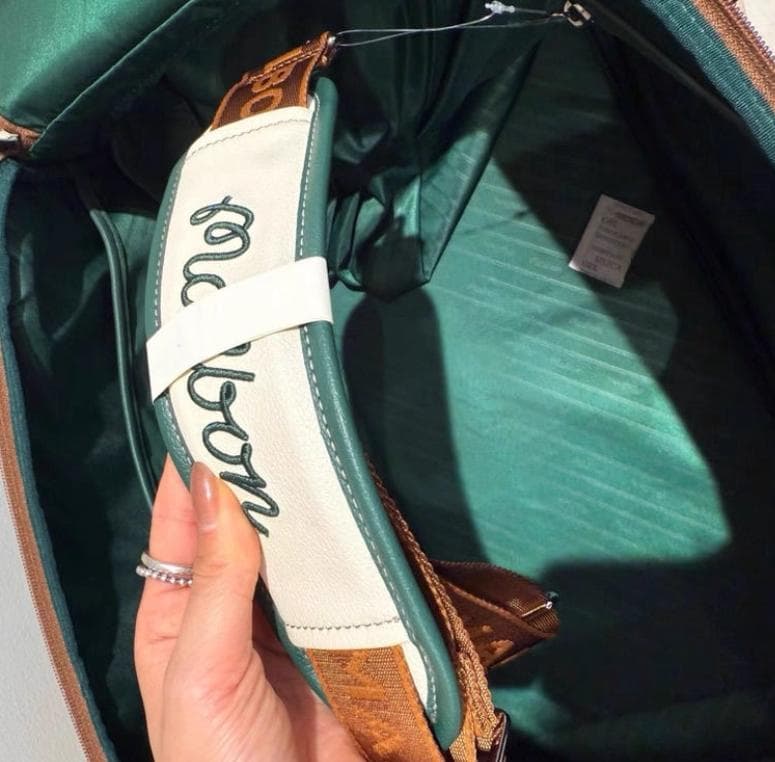 Malbon ゴルフ ボストンバッグ グリーン限定モデル⭐ユニセックス 大容量✨