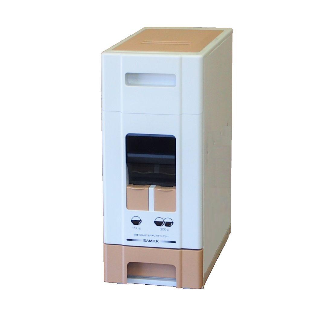 ☆ツートンカラー 無洗米兼用ライスボックス(米びつ)12kg 未使用品