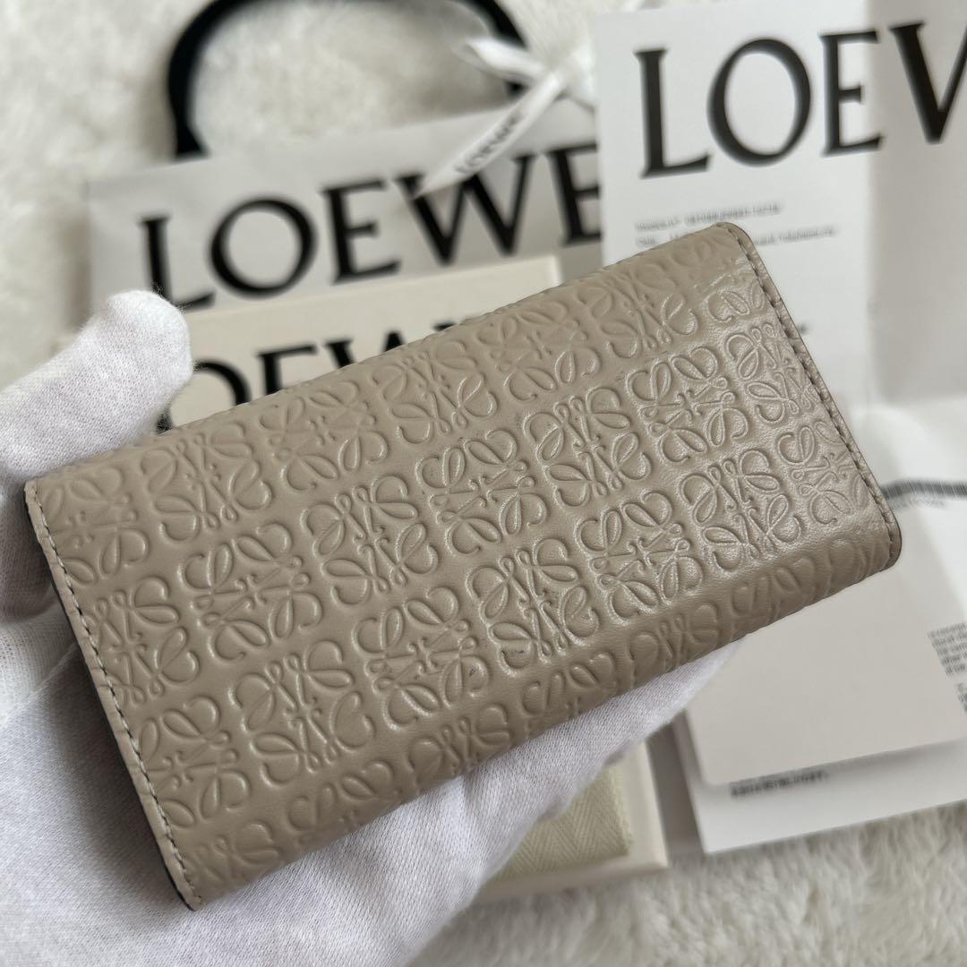 【新品未使用】ロエベ キーケース ホワイト アイボリー リピート