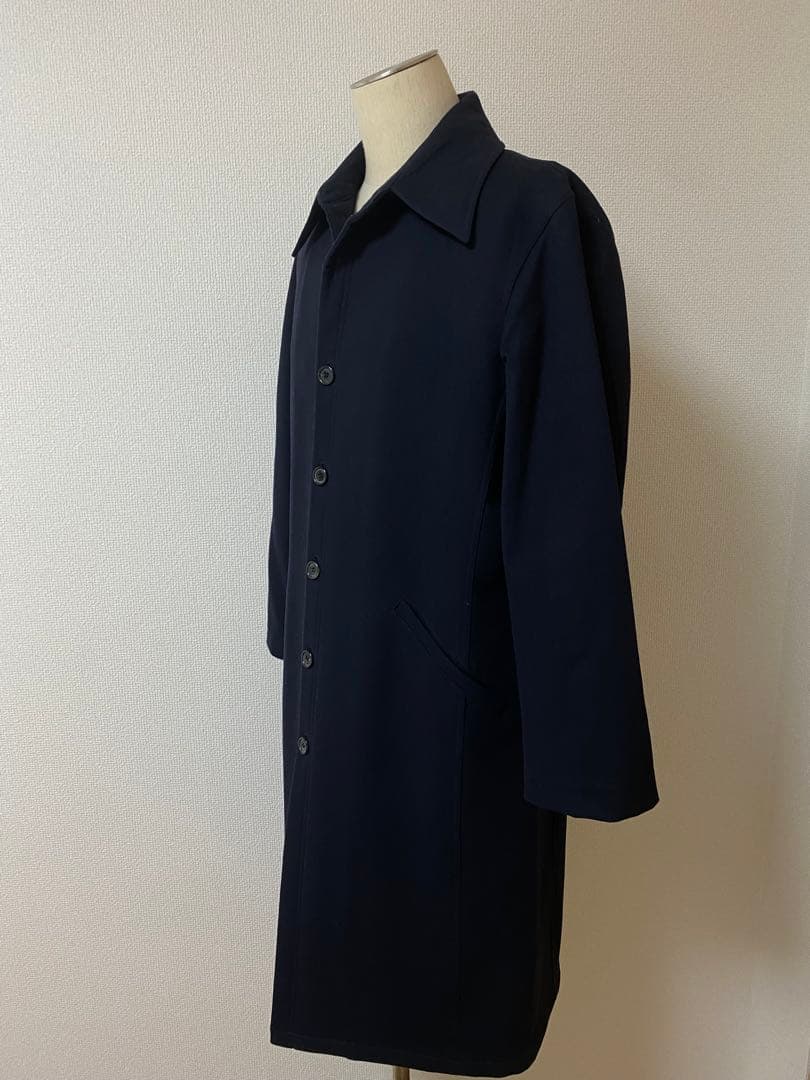 プラダ薄中綿入り裏張り総ナイロンウール100％チェスターコート