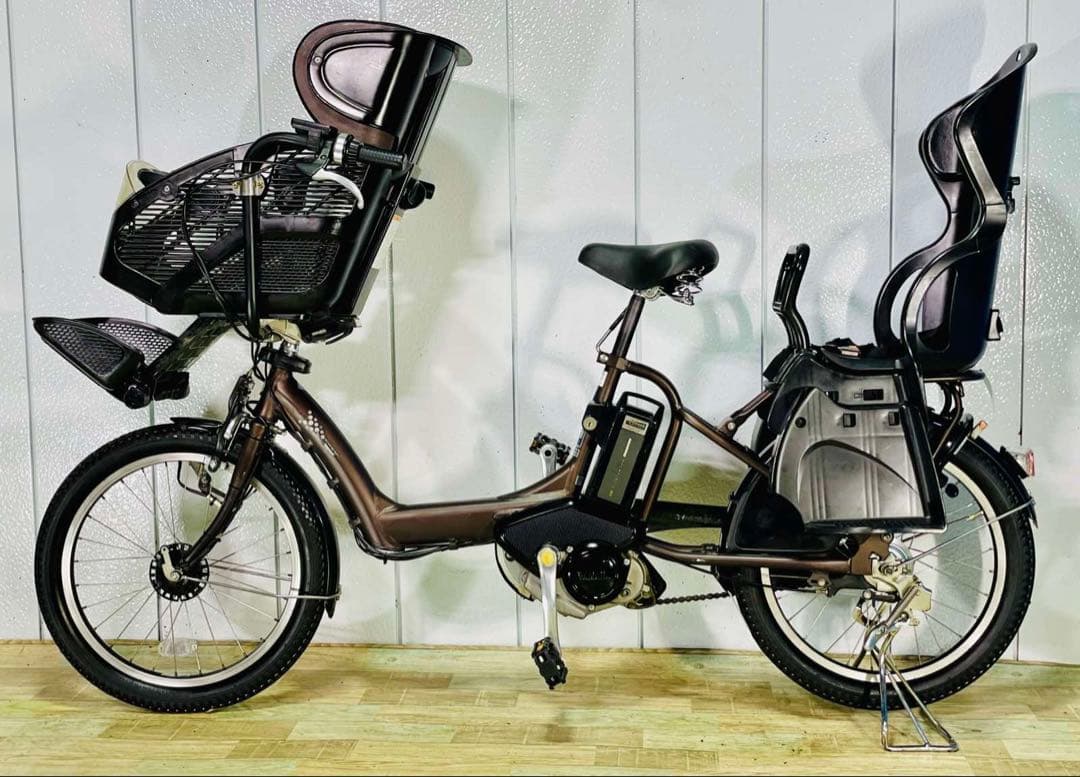2681ブリヂストン8.7アンペア3人乗り対応子供乗せ電動アシスト自転車