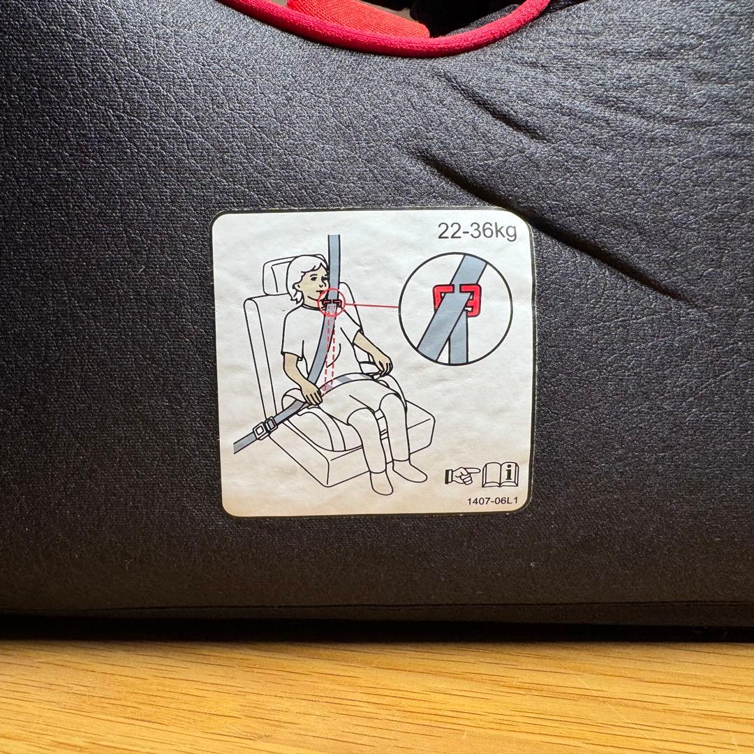 【美品】レカロ J3 Neo コスモブラック RECAROジュニアシート