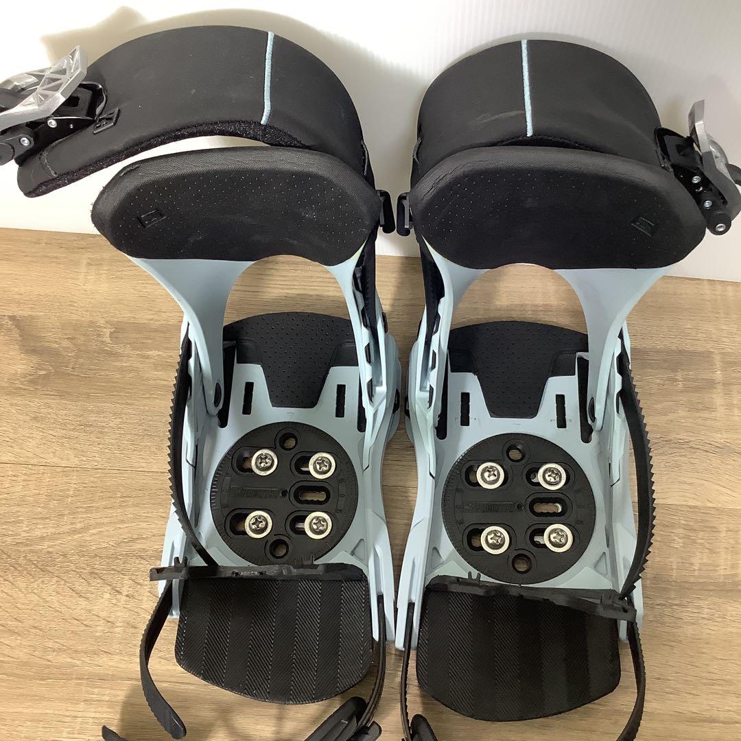 047サロモンSALOMON DISTRICTスノーボードビンディングバイン