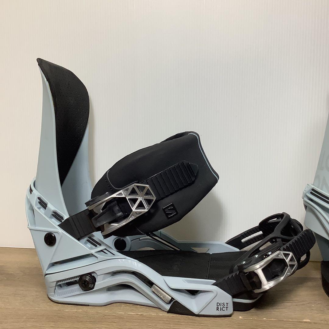 047サロモンSALOMON DISTRICTスノーボードビンディングバイン