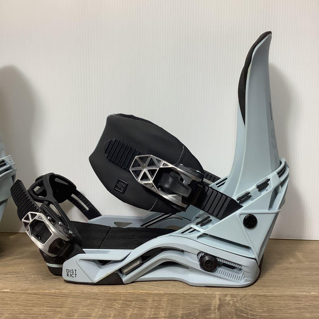 047サロモンSALOMON DISTRICTスノーボードビンディングバイン