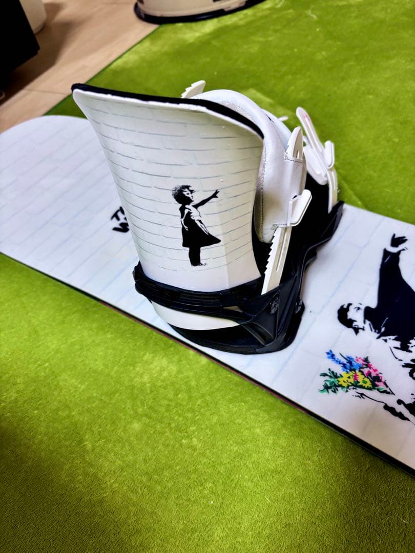 SLUMUN バンクシースノーボードビンディングセット