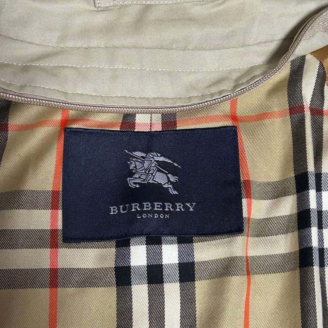 BURBERRY LONDONノバチェック ライナー付ステンカラーコート着脱式