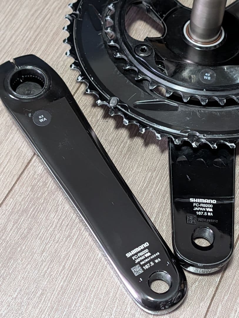 パーツ SHIMANO DURA-ACE FC-R9200 52/36T 167.5mm