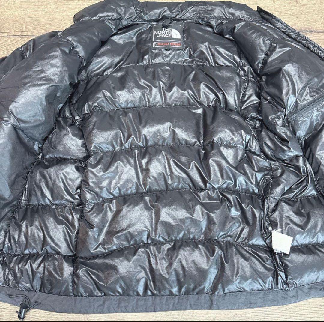 k141 ノースフェイス　ダウンジャケット　サミットシリーズ　ブラック　S 軽量