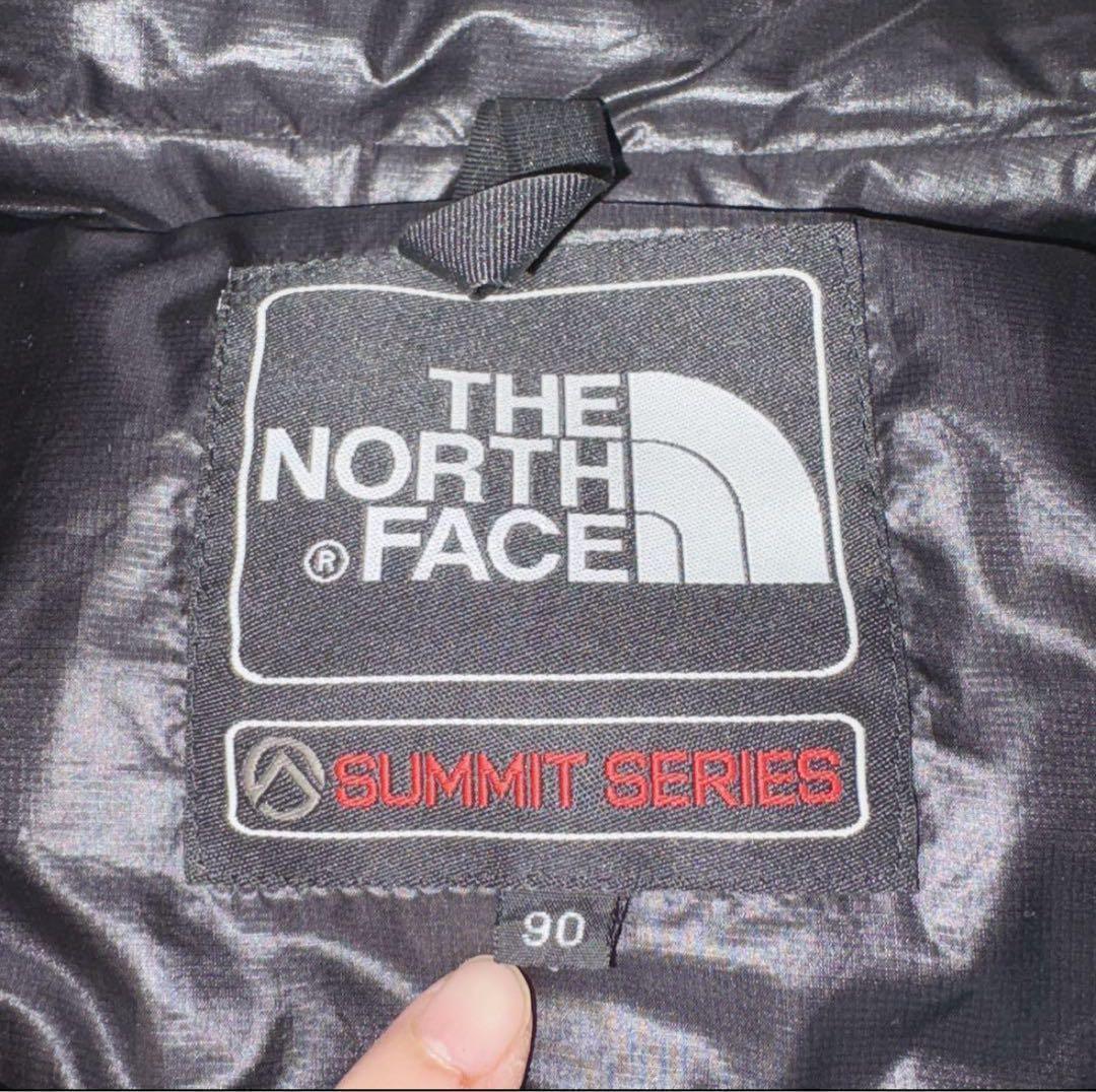 k141 ノースフェイス　ダウンジャケット　サミットシリーズ　ブラック　S 軽量